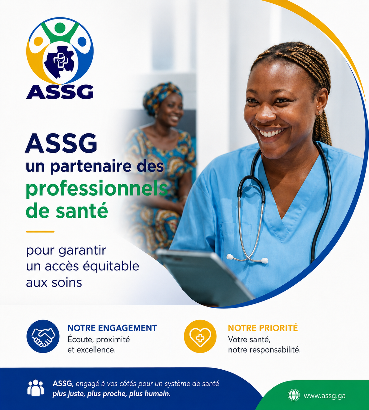 ASSG — Un partenaire des professionnels de santé pour garantir un accès équitable aux soins
